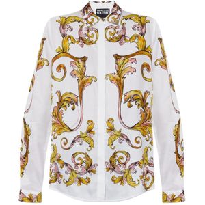 Versace Jeans Couture, Dames, Blouses & Shirts, Veelkleurig, Maat: XS