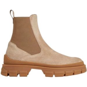 Moncler, Dames, Schoenen, Beige, Maat: 39 1/2 EU Suède,