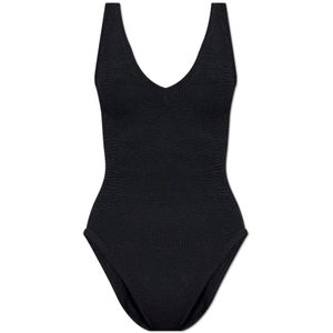 Hunza G, Dames, Badkleding, Zwart, Maat: ONE Size