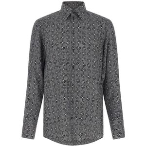 Dolce & Gabbana, Heren, Overhemden, Veelkleurig, Maat: M Zijde,