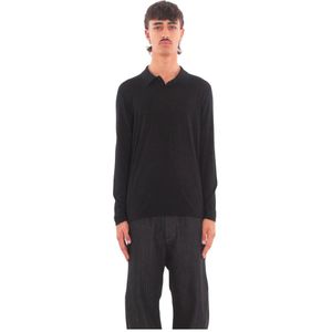 Transit, Heren, Truien, Zwart, Maat: L Wol,