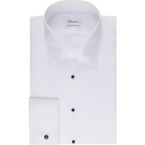Stenströms, Heren, Overhemden, Wit, Maat: 3XL Katoen,