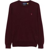 Ralph Lauren - Bordeaux - Wollen Trui - Heren - Slim-fit - Lange Mouwen