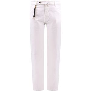 Incotex, Heren, Broeken, Wit, Maat: W37 Katoen,