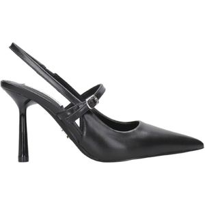 Steve Madden, Dames, Schoenen, Zwart, Maat: 38 EU Leer,