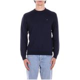 Napapijri, Heren, Truien, Blauw, Maat: M Katoen,