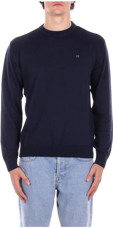 Napapijri, Heren, Truien, Blauw, Maat: M Katoen,