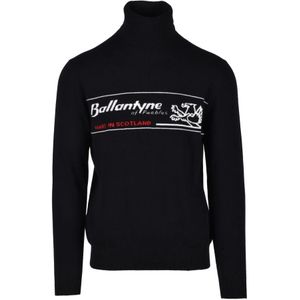 Ballantyne, Heren, Truien, Zwart, Maat: M Kasjmier,