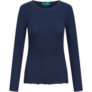 TOOche, Dames, Truien, Blauw, Maat: M Katoen,