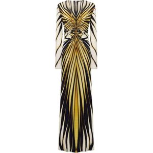 Roberto Cavalli, Dames, Jurken, Veelkleurig, Maat: 2XS