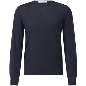 Gran Sasso, Heren, Truien, Blauw, Maat: 2XL Wol,