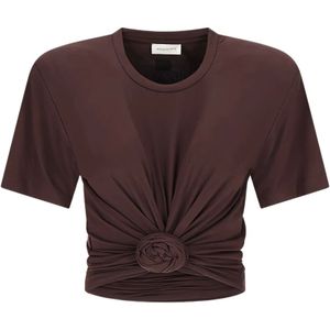 Magda Butrym, Dames, Tops, Bruin, Maat: XS