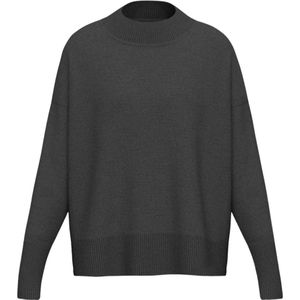 Emme DI Marella, Dames, Truien, Grijs, Maat: S Viscose,