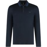 Hugo, Heren, Tops, Blauw, Maat: L