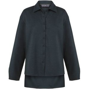 Cortana, Dames, Blouses & Shirts, Groen, Maat: S Wol,