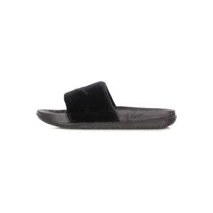 Nike Zwarte Slide Streetwear Slippers , Black , Dames , Maat: 36 1/2 EU