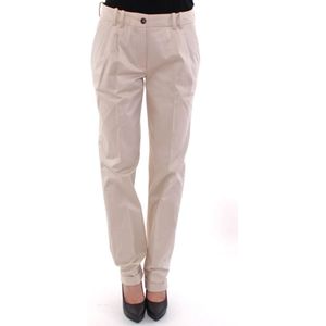 Dolce & Gabbana, Dames, Broeken, Beige, Maat: XS Katoen,