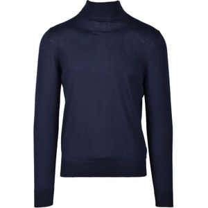 Wild Cashmere, Heren, Truien, Blauw, Maat: M Zijde,