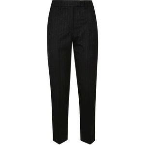 True Royal, Dames, Broeken, Zwart, Maat: 2XS Wol,