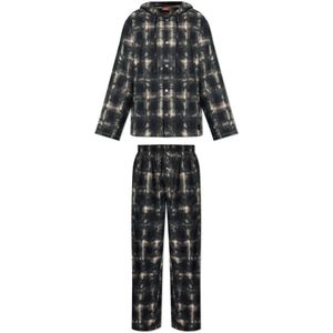 Diesel, Heren, Nachtkleding & Lounge, Grijs, Maat: L Tweed,