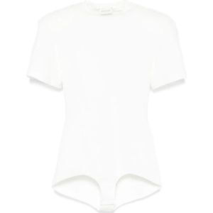 Magda Butrym, Dames, Tops, Wit, Maat: M