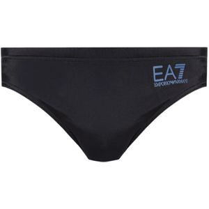 Emporio Armani Ea7, Heren, Badkleding, Zwart, Maat: S