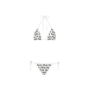 Balmain driehoek bikini , White , Dames , Maat: XS