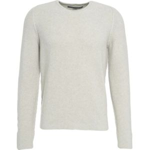 Hannes Roether, Heren, Truien, Grijs, Maat: 2XL Wol,