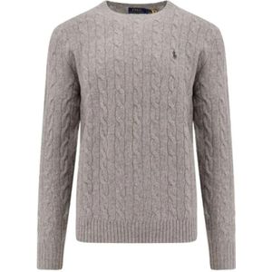 Polo Ralph Lauren, Heren, Truien, Grijs, Maat: S Wol,