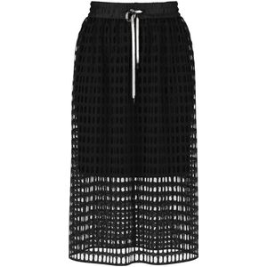 Marc Cain, Dames, Rokken, Zwart, Maat: XS Poliester,