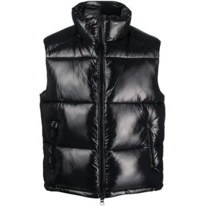 Save The Duck, Heren, Jassen, Zwart, Maat: XL Nylon,