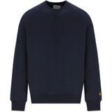 Carhartt WIP - Chase Sweatshirt - Donker Marineblauw - Zwaargewicht Katoen