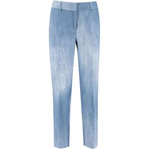 Ermanno Scervino, Dames, Broeken, Blauw, Maat: M Denim,