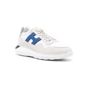 Hogan Witte Sneakers voor Heren , White , Heren , Maat: 42 1/2 EU