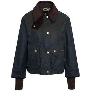 Barbour, Dames, Jassen, Groen, Maat: M Katoen,