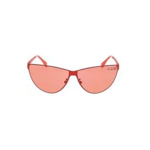 Fendi Stijlvolle Zonnebril , Red , unisex , Maat: ONE Size