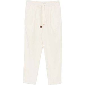 Jacob Cohën, Heren, Broeken, Wit, Maat: S Katoen,