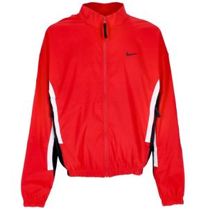 Nike, Heren, Jassen, Rood, Maat: XL Poliester,