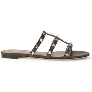 Valentino Garavani, Dames, Schoenen, Bruin, Maat: 36 1/2 EU Leer,