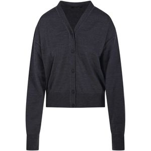 Jacquemus, Dames, Truien, Grijs, Maat: S Wol,