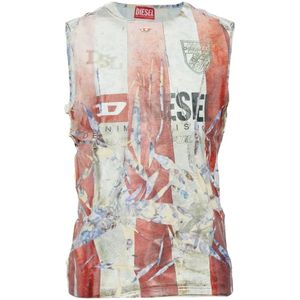 Diesel, Heren, Tops, Veelkleurig, Maat: M