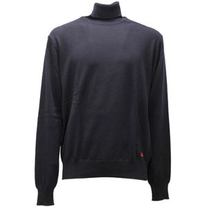 Peuterey, Heren, Truien, Blauw, Maat: 3XL Katoen,