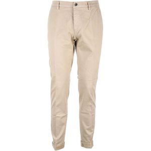 Mason's, Heren, Broeken, Beige, Maat: L Katoen,