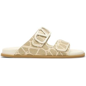 Valentino Garavani - Iconographe Platte Sandalen - Beige - Dames