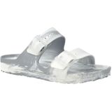 Birkenstock - Arizona Essentials - Muiltjes - Zilver / Wit