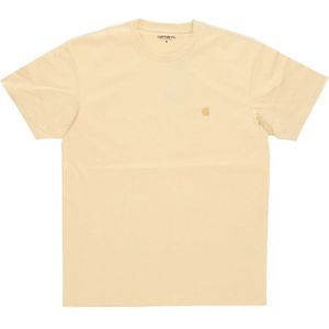 Carhartt Wip, Heren, Tops, Geel, Maat: XL Katoen,