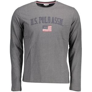 U.s. Polo Assn., Heren, Tops, Grijs, Maat: 2XL Katoen,
