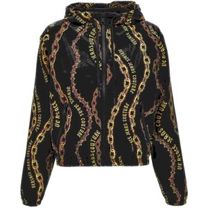 Versace Jeans Couture, Dames, Jassen, Zwart, Maat: XS
