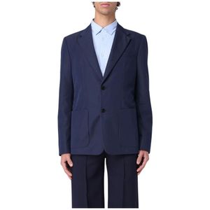 Gucci, Heren, Jassen, Blauw, Maat: XL