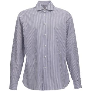 Borriello Napoli, Heren, Overhemden, Veelkleurig, Maat: 4XL Katoen,